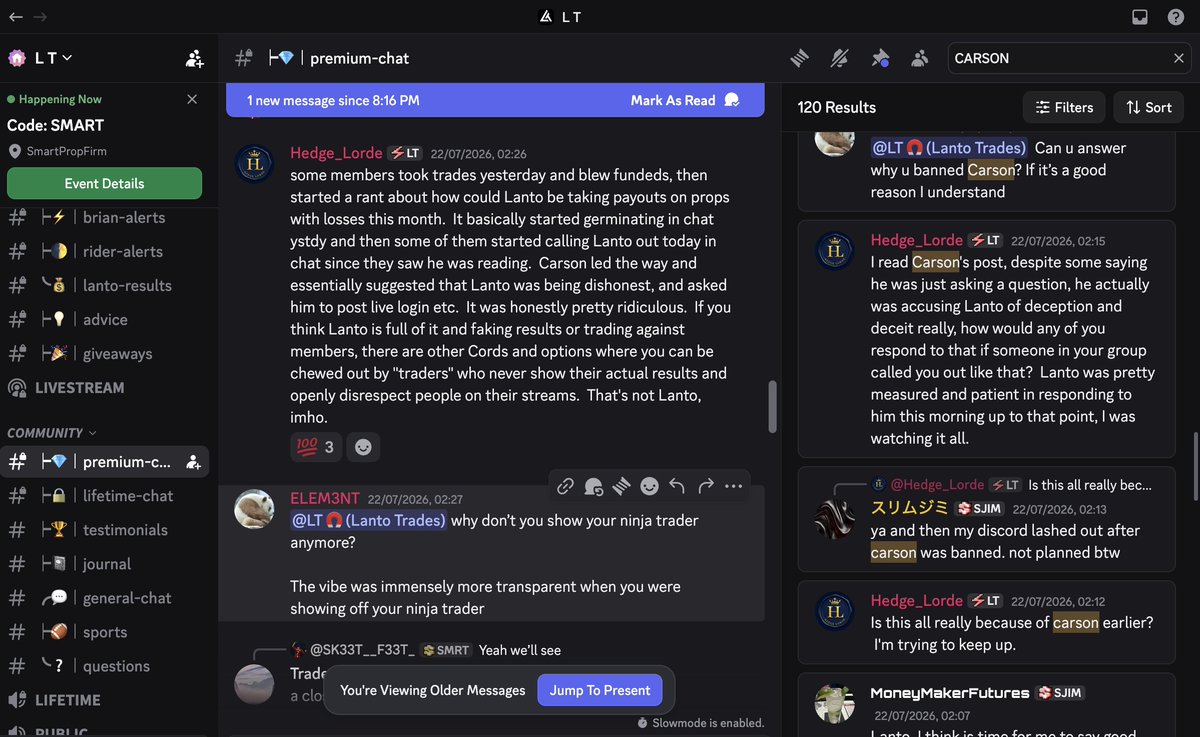 DeepAhluwalia9's tweet photo. BANNING MEMBERS WHO PAID FOR LIFETIME BECAUSE THEY QUESTIONED HOW UR WINNING WHEN SENDING OUT LOSING TRADES

@flank2 @lanto_trades @dontbsalti @3xBoogeyman @imantradingYT @thebrianstonk @dhesi_trades https://t.co/linyc4u3Ts