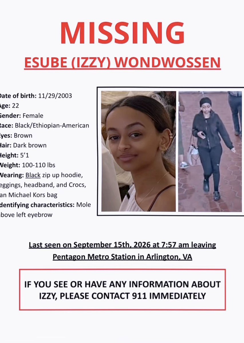 iH8Meccavellii's tweet photo. This young lady is missing in the DMV. https://t.co/DNqxeU3tEb