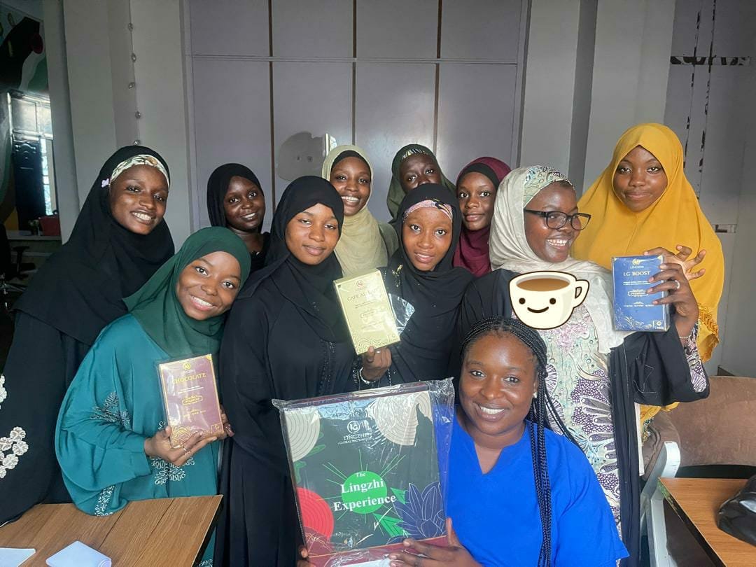 Abumaryam_2's tweet photo. Kano Lingzhi members held a successful Reunion and Coffee Hangout today at the Lingzhi Kano Coffee Friendship Club. The event brought together members to reconnect, share experiences, and strengthen the spirit of friendship, wellness, and unity that defines the Lingzhi family. https://t.co/7uysEi9U3v