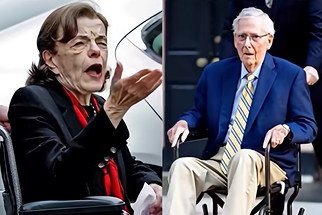 SaltyGoat17's tweet photo. Nobody should serve in Congress long enough to look like a skeleton with skin stretched over it sitting in a wheelchair

It was never meant to be a lifelong career that bred millionaires who stayed until the day they die https://t.co/PBfAvf5070