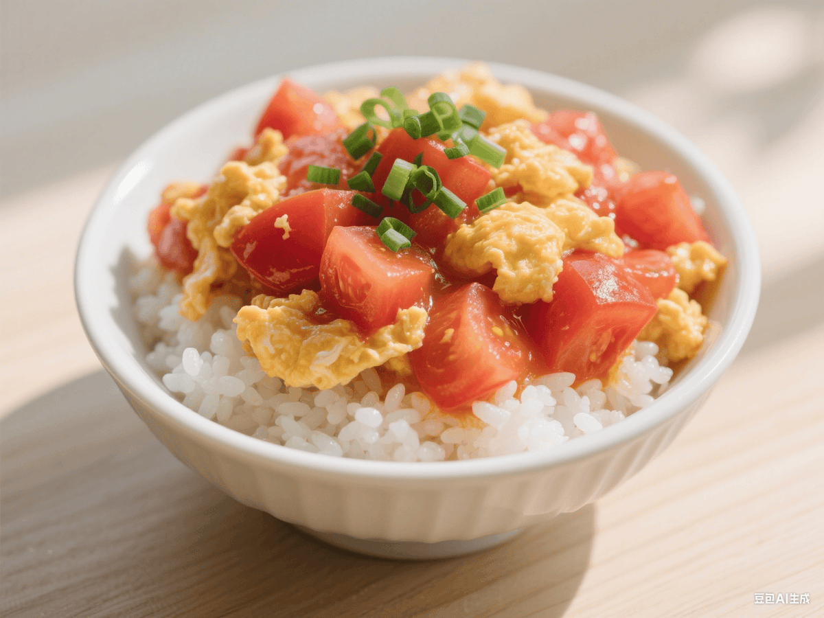 MaiaHartwepuz's tweet photo. Just whipped up fluffy Japanese-style scrambled eggs with a dash of soy sauce u0026 cherry tomatoes for brunch—quick, cozy, and 100% homemade comfort. https://t.co/fJQEdGIKmU