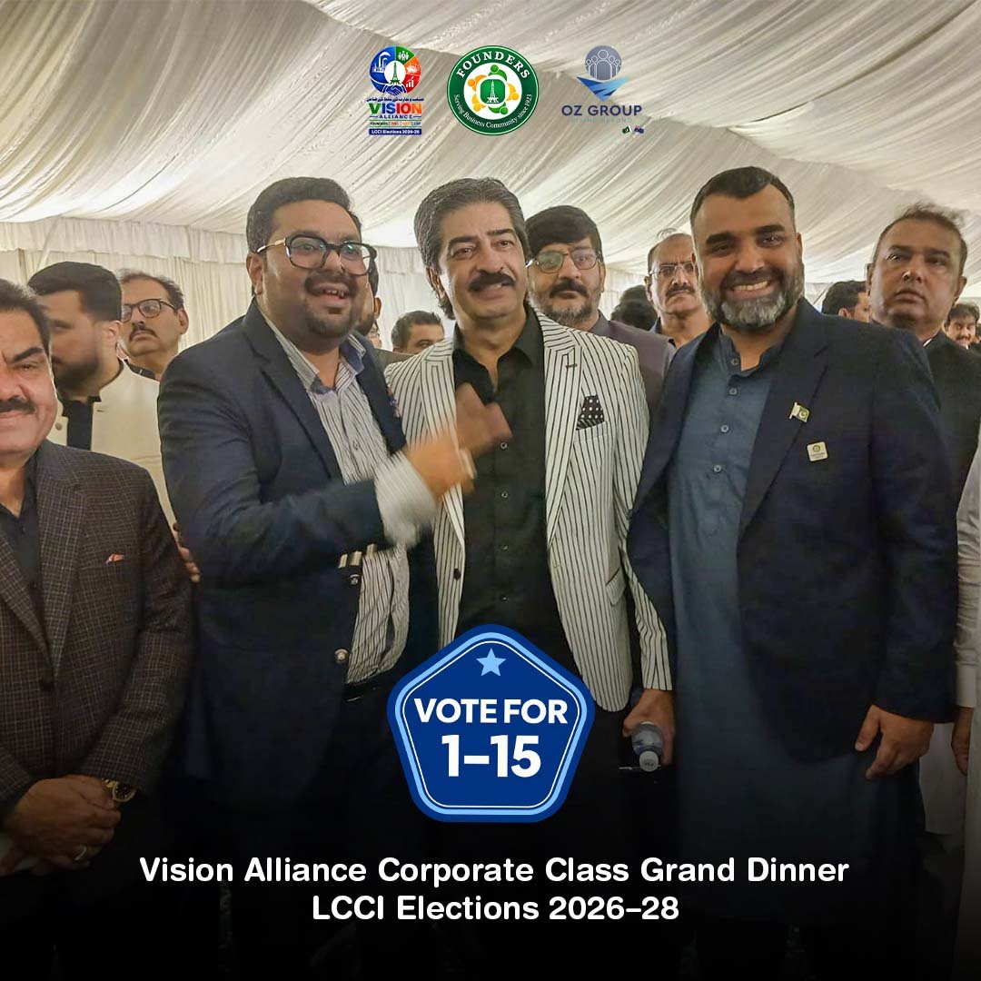 OZGroupOff1cial's tweet photo. A memorable evening with the business community at the Vision Alliance Corporate Class Grand Dinner, sharing moments and engaging with fellow business leaders and members of the Corporate Class.
#HamzaMajeed #VisionAlliance #OZGroup #LCCI2026 #CorporateClass #BusinessCommunity https://t.co/Hpc6F4YNIJ