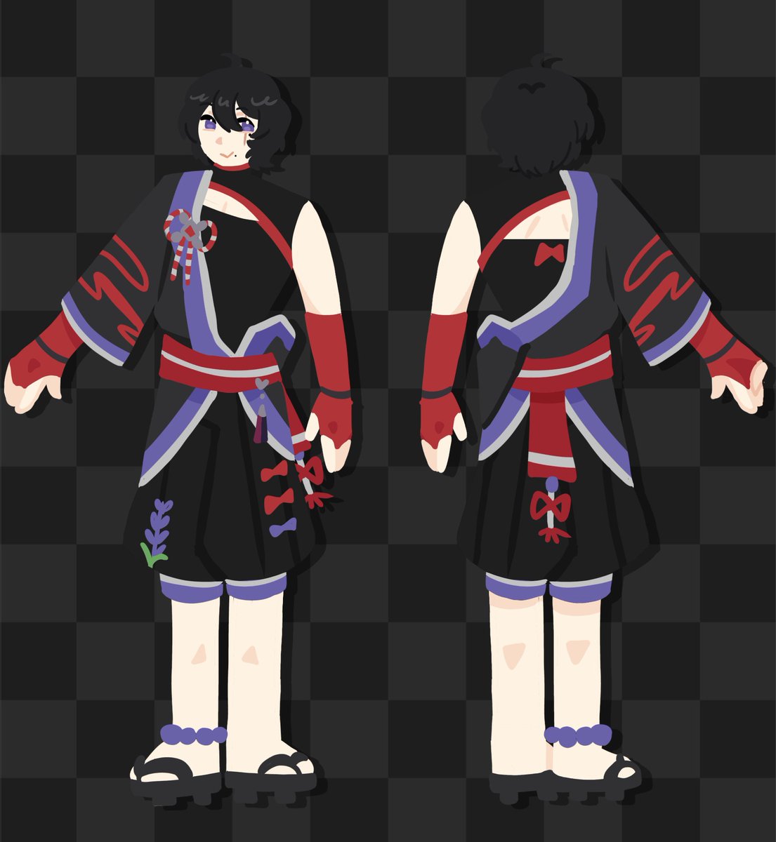 Mellenixx's tweet photo. Comissão de roupa pro Shin para @imkaory no #wsmp

*tbm fiz o design https://t.co/zx9Io4dEyv