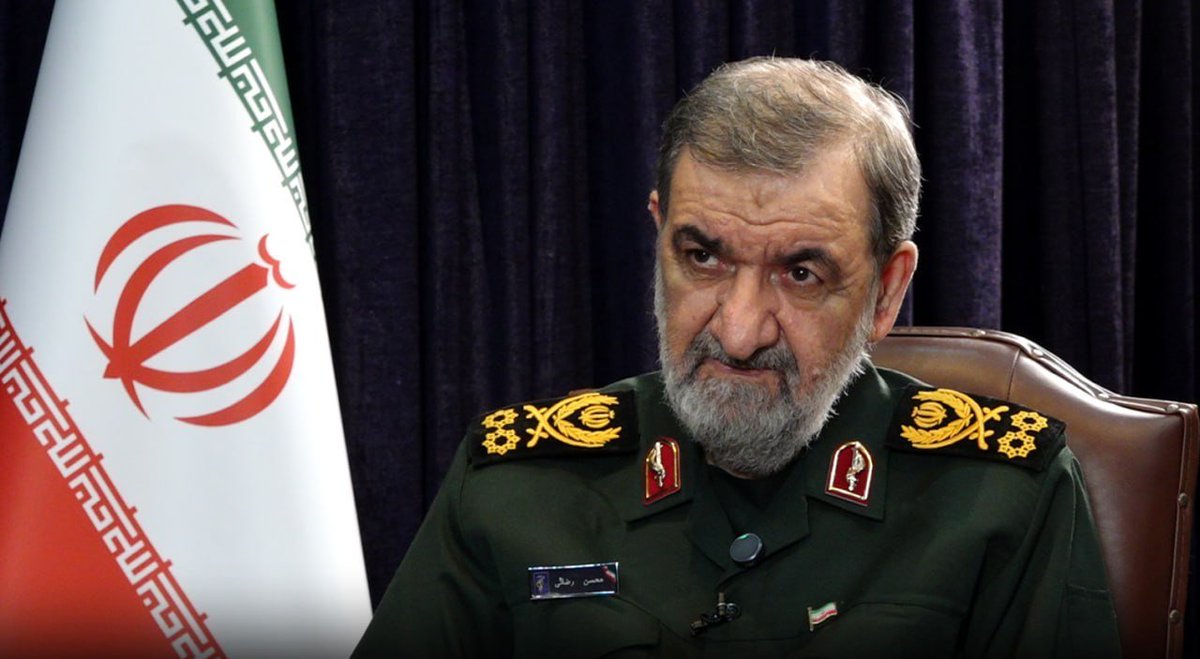 iranstreamhi's tweet photo. Brigadier General Mohsen Rezai: 
#Iran has announced 7 conditions for the US govt to begin any negotiations: 

if Washington wants to get out of the predicament it created itself and avoid getting further entangled, it has no choice but to accept Iran's rights and conditions. https://t.co/AuhcsUtE9d