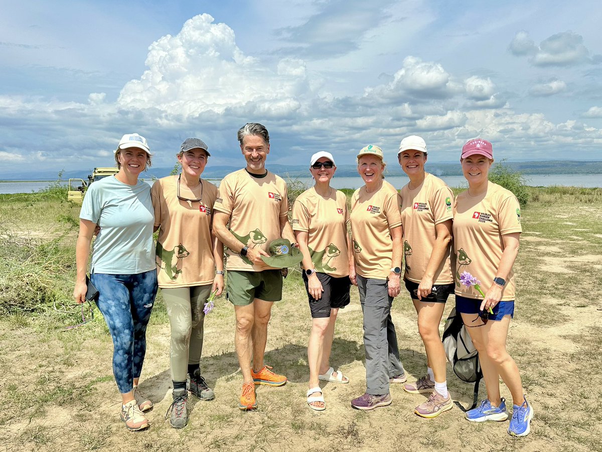 JanSadek's tweet photo. Team Europe in action at the Uganda Wildlife Ranger Challenge! 🇪🇺🇩🇰🇮🇪🇳🇱🇸🇪🇺🇬

21 km through Murchison Falls, standing alongside Uganda’s @ugwildlife rangers and supporting the vital work they do to protect the country’s extraordinary wildlife and natural heritage. 🦒🐃🐘🦛🦏 https://t.co/R9x4HpVQ1z