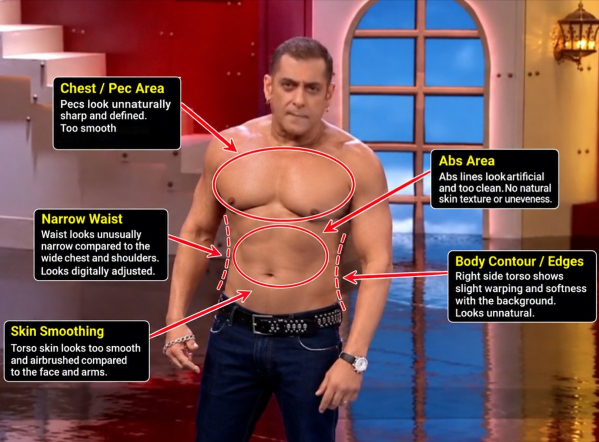 KINGof_Ind_Cine's tweet photo. Sab Kuch Sahi se Check Karne ke Baad pata Chal Geya Ki Yeh Ubla Hua Aloo Silicon Rubber Body Upar se Pehen Liya Hai Ta ki Kisiko Pata na Chale #SalmanKhan https://t.co/xwvrbsvs7O