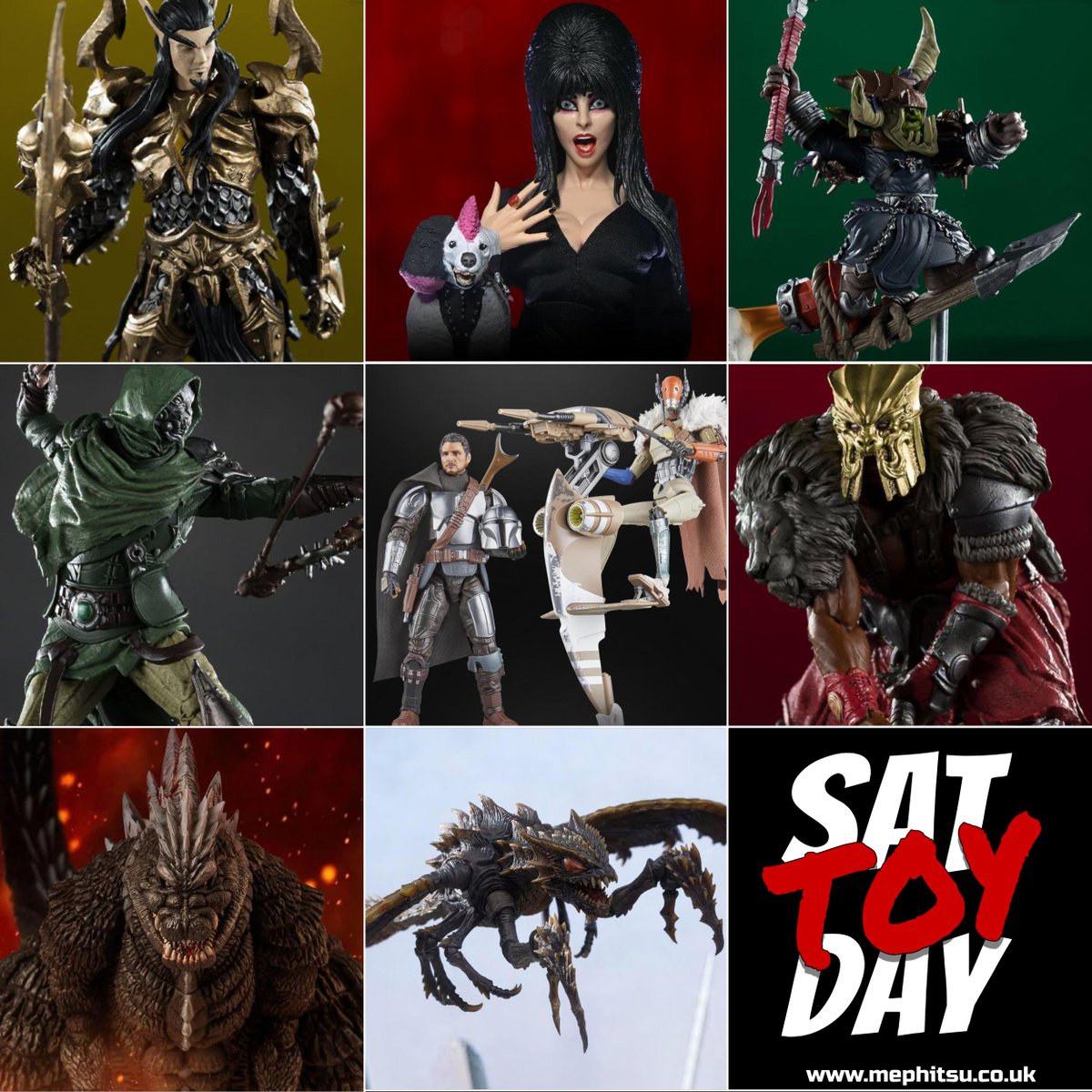 Mephitsu's tweet photo. Happy #SatTOYday and a week where McFarlane continues their DC farewell tour as well as bringing us new Blizzard Entertainment releases. Elsewhere, Hiya remain busy with Godzilla, while NECA are bringing Elvira to the Ultimate series

https://t.co/ZtRiFNPhu7

#ActionFigure #News https://t.co/jCxRPDBrsQ