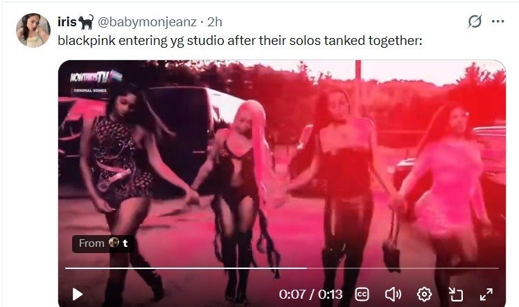 KFloopNet's tweet photo. 🚨 Blackpink fans express their disappointment and agree that the group and its members’ solo releases have been flopping despite claiming they were the “biggest  group.”

— Fans are questioning their low numbers and how their popularity seems to have declined over the years. https://t.co/wTqoUt10p2