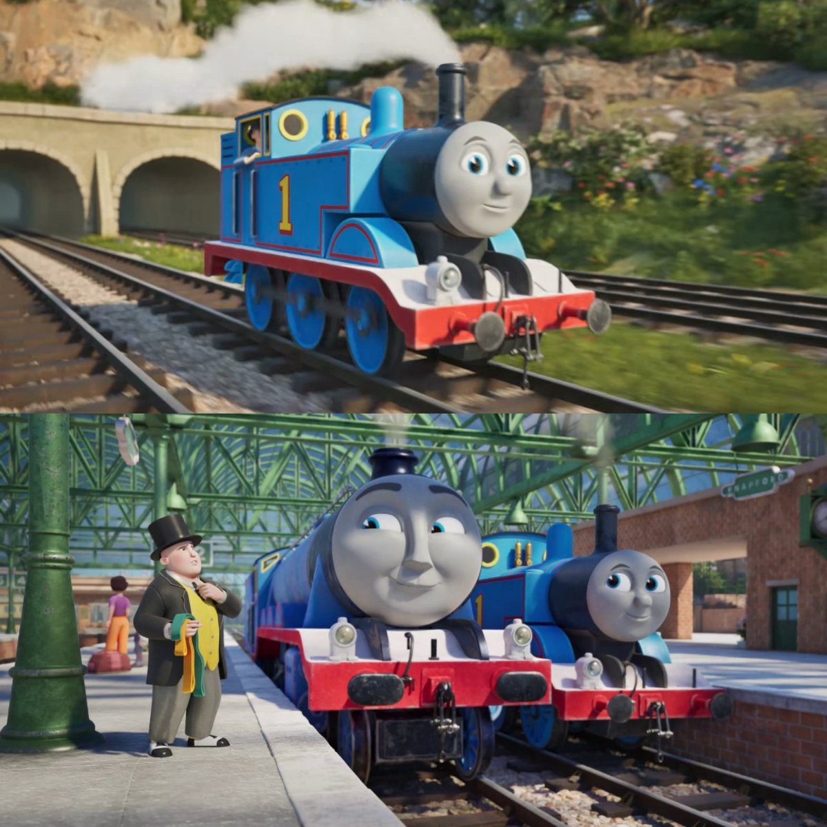 ThomasFanMike1's tweet photo. Thomas &amp; Friends Really Helpful Engines Special has now reached the ONE MILLION mark on YouTube!🎊 https://t.co/eGrd1JmPb1
