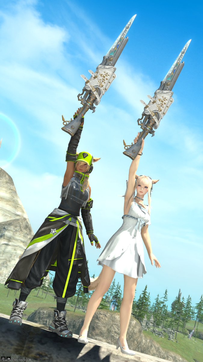 OHA_AURA's tweet photo. ついに！ついに！！ちゃもと2人でピルグリム制覇ァァァァァ！！！そして念願のサクラメンタル武器ゲット！！
(っ’ヮ’c)ｳｩｯﾋｮｵｱｱｧｱｱｧ!!
いや～楽しかったわ♨ https://t.co/pipH2Nn6fG
