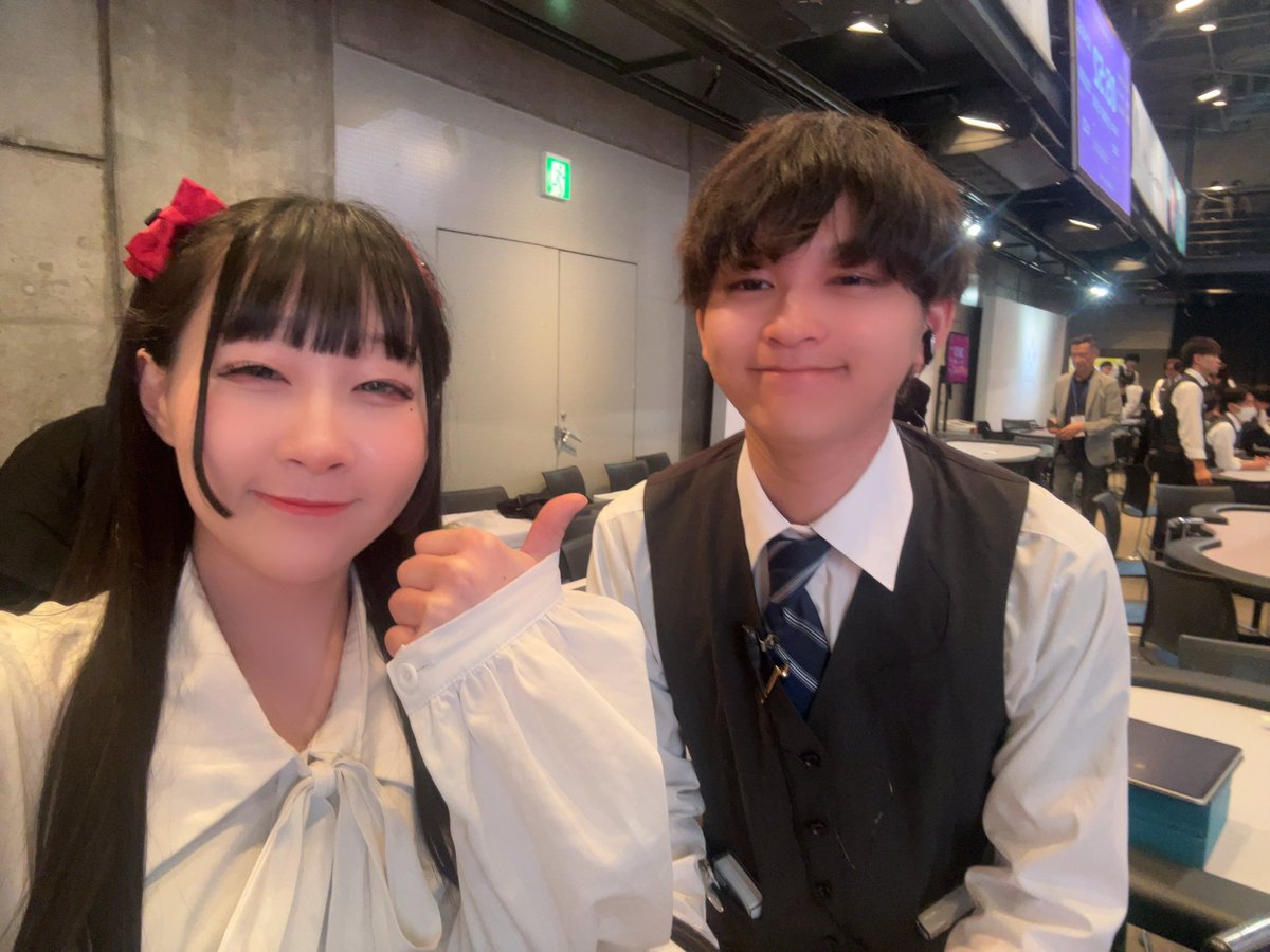 JOKERS_himeno's tweet photo. JOPT Sapporo #2

@syuta_jokers 
@homura_poker 
@Jokers_Yuina 
@u_ui60 
@UKpoker8 https://t.co/UIobJhfrXA