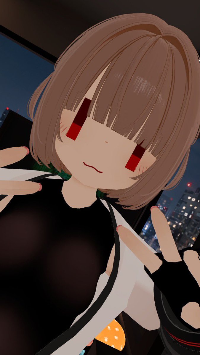 DoKuDaM_i_VRC's tweet photo. 髪と一部表情だけ変えた！！！
無料アバターでこれはめちゃエグい https://t.co/8wGZv30BSK