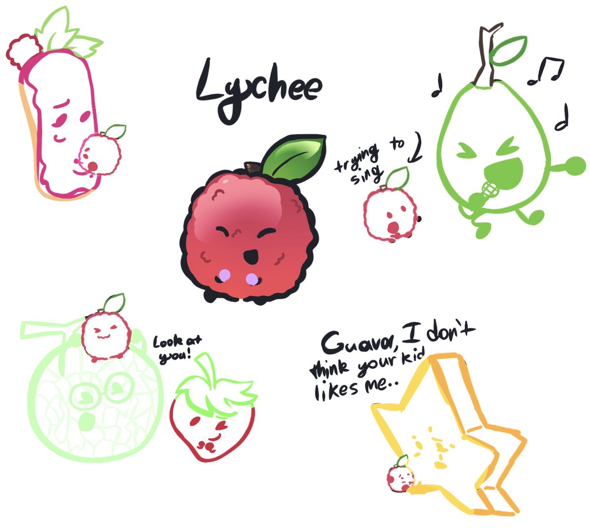 St4rryf1zz's tweet photo. Fruit Bowl poly fankid https://t.co/FMKJewkN15