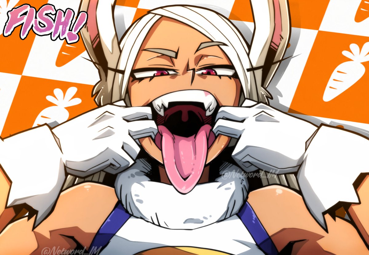 NetwordNN's tweet photo. I think Miruko wants a little oral checkup 🤍🐇~
Draw: @ParaIIaxfused 
-
-
-
-
#MyHeroAcadémia #MyHeroAcademia #MHA #BokuNoHero #BNHA #Miruko #RumiUsagiyama #Art #Animetwt #Coloring #Anime #manga https://t.co/z1KNEbKGPQ