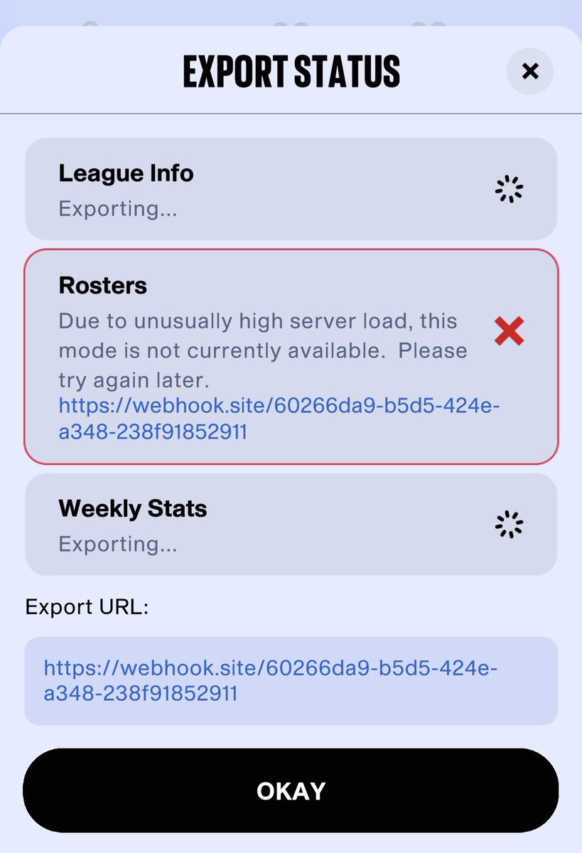 ProLeagueHQ's tweet photo. @MaddenNFLDirect @EAMaddenNFL 
Fix your companion app! https://t.co/2M0sWYX4PF