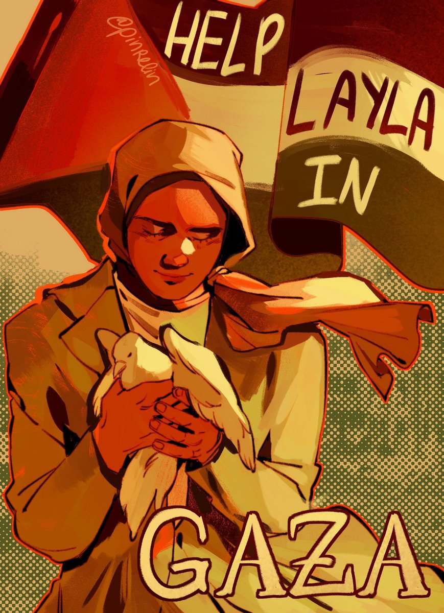 It_is_layla7's tweet photo. IF THIS #ART HITS U, PLS SHARE!🇵🇸

I'm a dental student in Gaza, pulling up for patients who got no one else. For free. Always.
War ain't stopping me from training – but tuition &amp; supplies might.
Help me stay in this fight for my community.🦷🥺

https://t.co/xbMYc6fgXd https://t.co/tDtRY21ur3