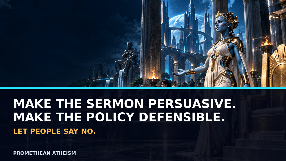AI_Hellportal's tweet photo. Equal citizenship protects belief, disbelief, conversion, and departure. It does not require a shared creed.
https://t.co/AyDKyYYxNu
#PrometheanAtheism #FreedomOfConscience https://t.co/9A2ekIFi8a