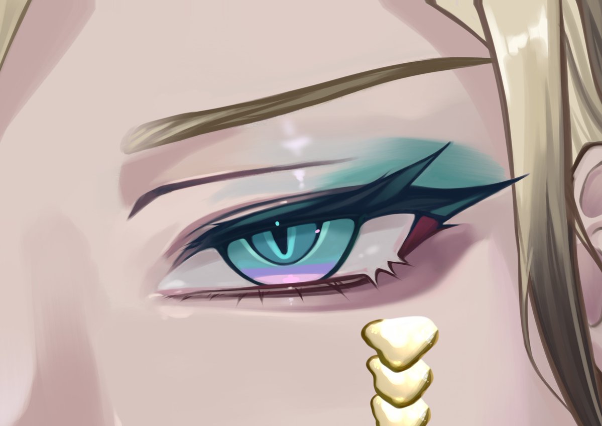 chocola_lady's tweet photo. His eyes are so pretty✨ but don't dare staring for too long~
🐍🪞 (1/5)
Four more to go! :D 
#Aurtistry https://t.co/Oq5645CRk2