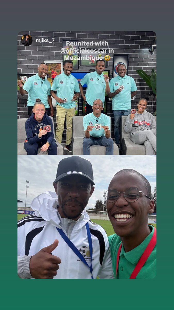 Coscarinho06's tweet photo. ReUnited with @MjiyakoThando @COSAFAMEDIA U20 @CAF_Online qualifiers. https://t.co/qIWrWUPDSB