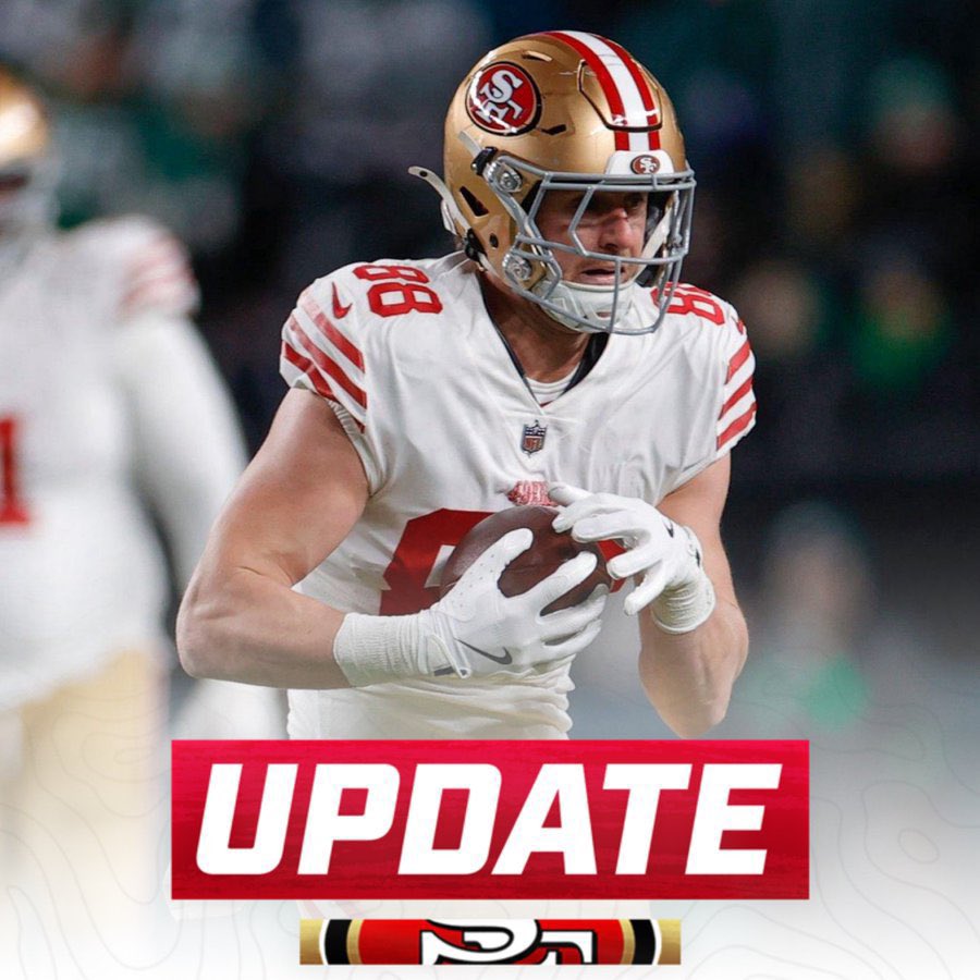 OurSf49ers's tweet photo. #49ers TE Jake Tonges was fined $9,266 for an attempted “a leg-whip block” on Rams DE Myles Garrett, per @MaioccoNBCS 

This was the play Jake Tonges sustained his season-ending knee injury on https://t.co/kj7eSDmcR0