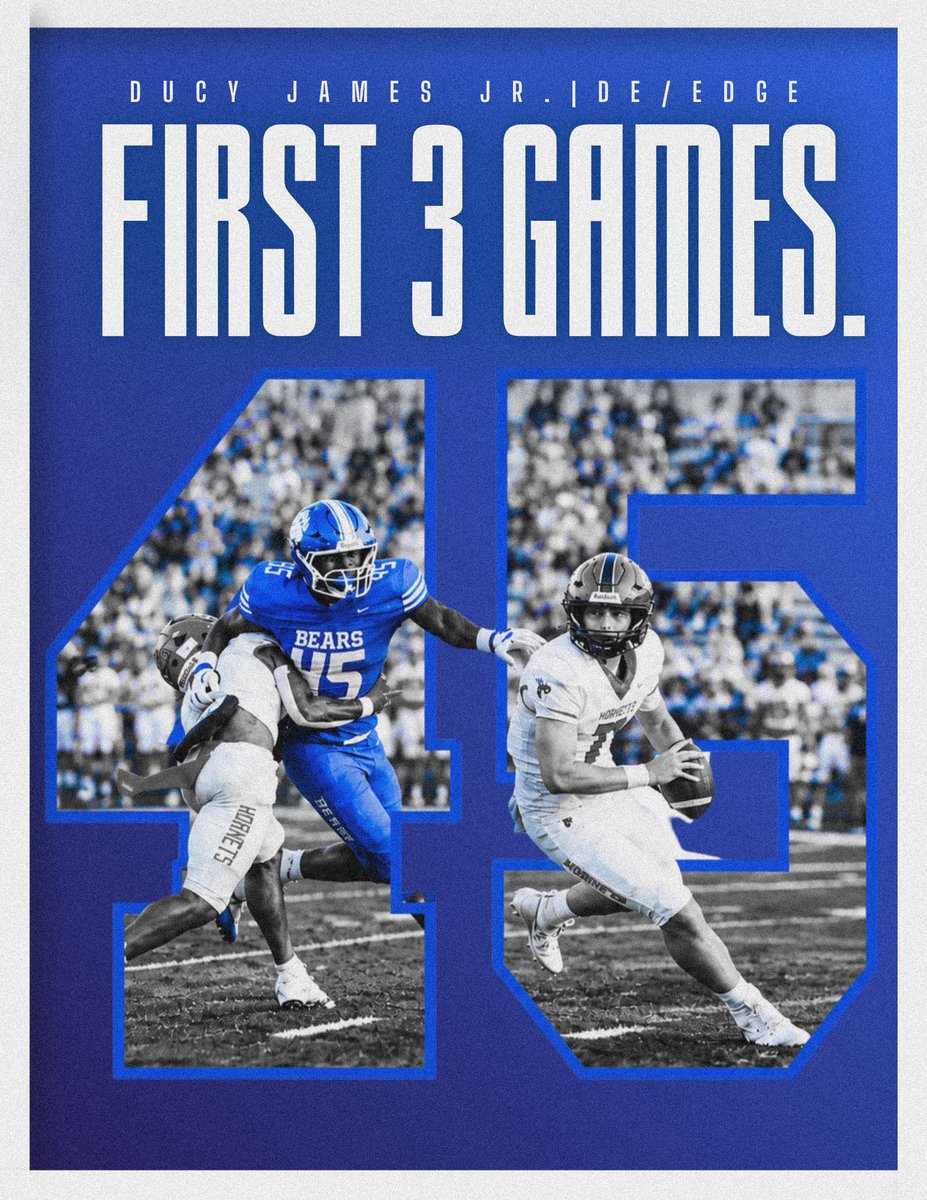 Ducy_ItsMe's tweet photo. First 3 Games! Guaranteed some of THE BEST film you'll see! Played 2 teams at the highest classification (7A), one being a top 10 team in the state while the other having a 4 Star RB. 

CHECK ME OUT! ⬇️
https://t.co/tDP9rLU9sR

- #15 in Arkansas, &amp; #2 in 6A in sacks by MaxPreps! https://t.co/cecfCyrKIy