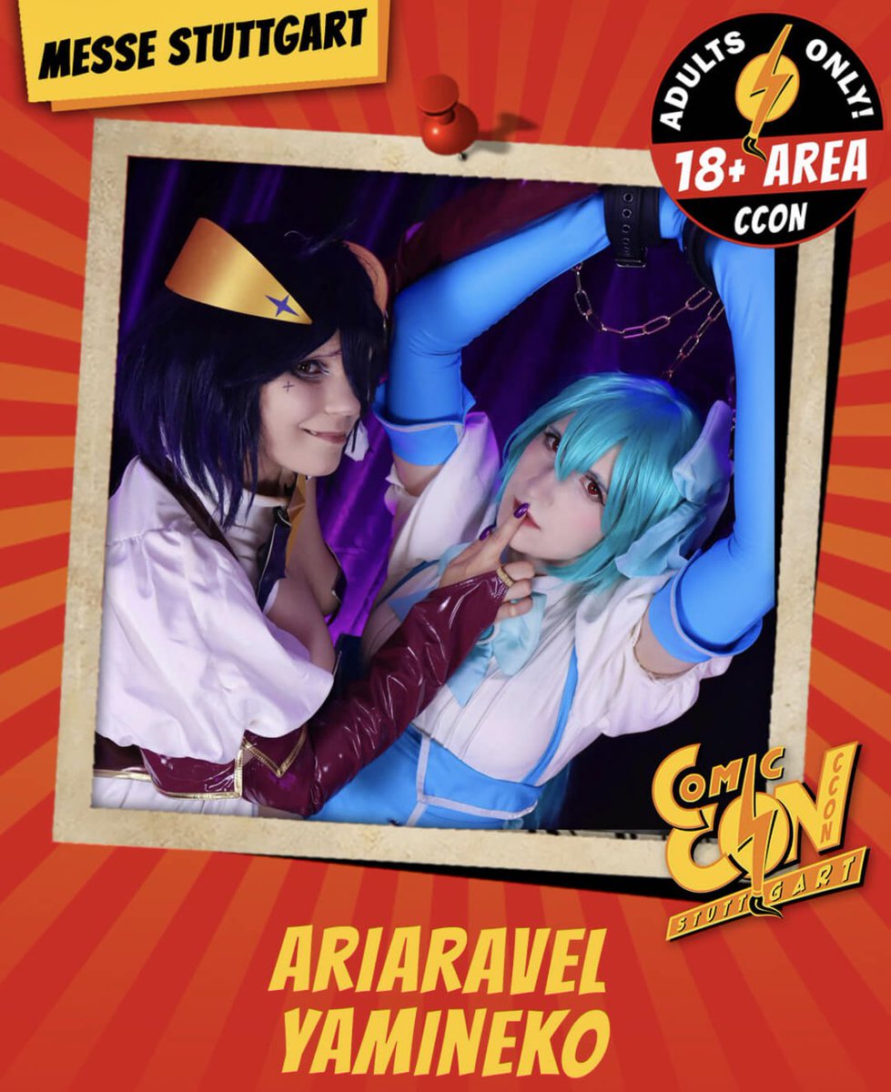 JasoraBluestar's tweet photo. This will be mine and @AriaRavelCos_X first booth at the CMC Stuttgart! We prepared a lot different spicy content for it~ Can't wait to see you there💜
#gushingovermagicalgirls #utenacosplay #magiazul #magiabaiser #cosplay #cmcstuttgart #germancosplay #booth
#まほあこ #柊うてな https://t.co/ByrV1KTdeA