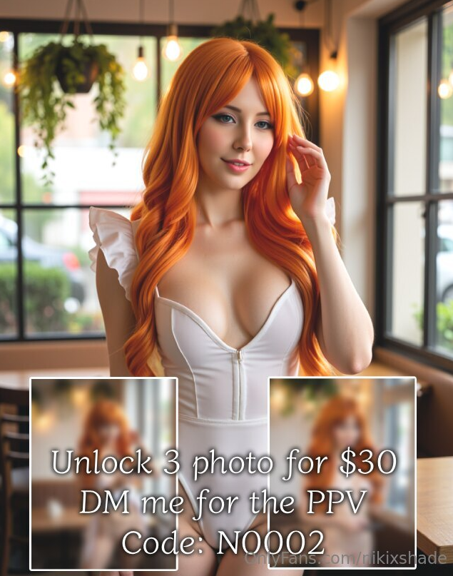 nikixshade's tweet photo. You let me know that the PPV was too expensive, so I’ve reduced it to half price 💕 That way, every now and then, you can enjoy not only lingerie content, but a little nude content too, right? 😏🔥 #ginger #bodysuit https://t.co/HmaT5y8f0y