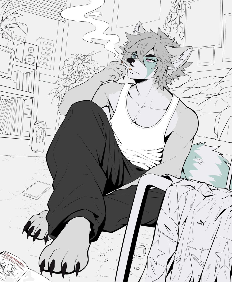 LukiroArt's tweet photo. Some personal art I'm working on besides comms https://t.co/d2c9LnXtXl
