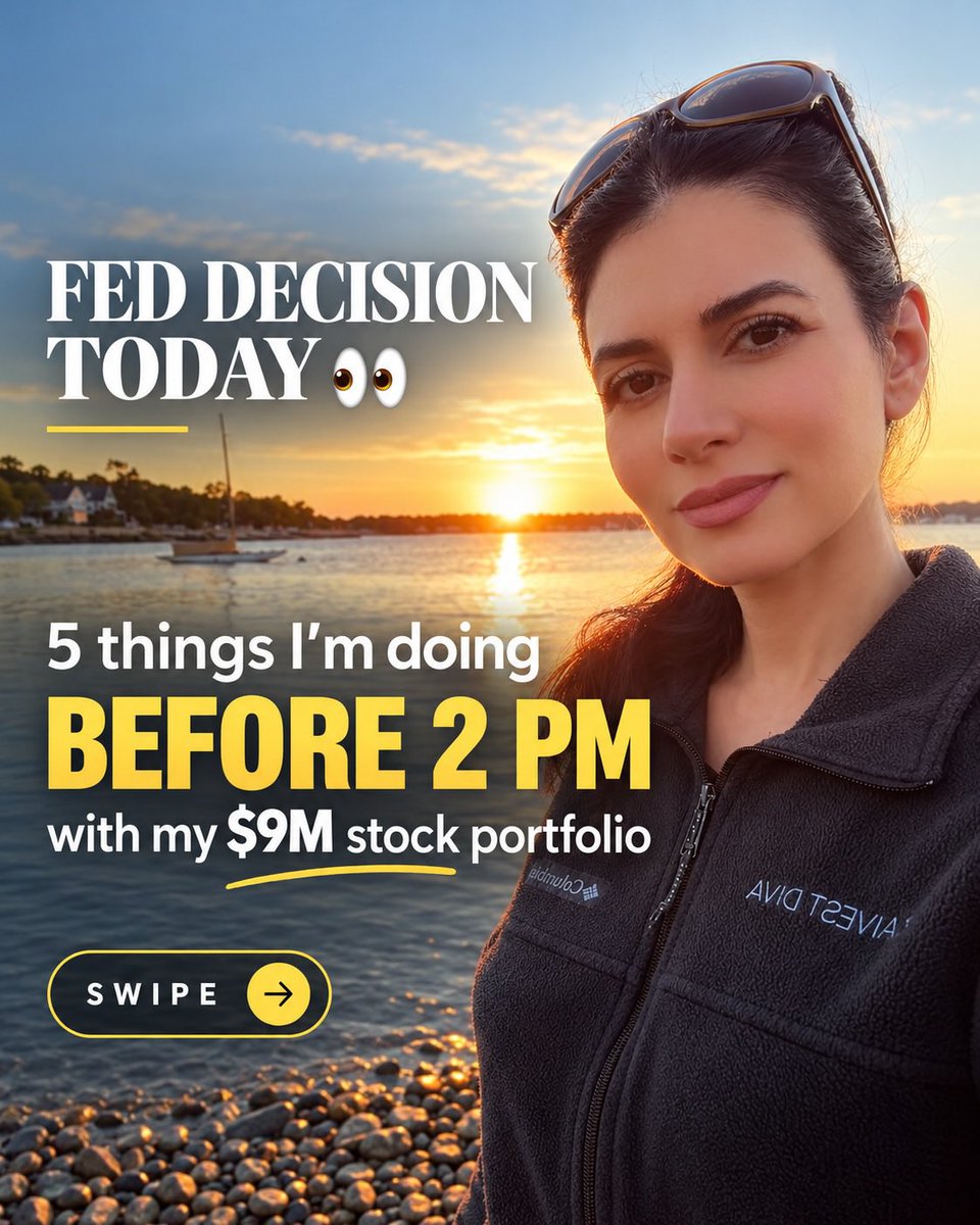 Kianadanials_'s tweet photo. The Fed is expected to raise rates today.

Could the market rally? Yep.

Could it sell off? Yep.

Could everyone spend the entire afternoon dramatically explaining why the exact thing that happened was “obvious”? Also yep. 😌

Which is exactly why I’d rather make my decision https://t.co/vh9v475GGM
