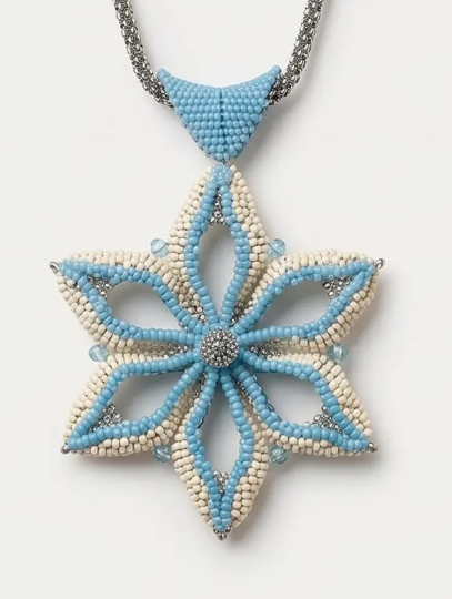RSDesignsRavit's tweet photo. A little flower. A little star. A LOT of blue. 💙 Blue Star Blossom is handmade #beadwork with serious statement power. Shop at: https://t.co/uertBRjLpz! #jewelry #beadedjewelry #etsyfinds #uniquegifts #handmade #creative https://t.co/I9GkVJJLmZ