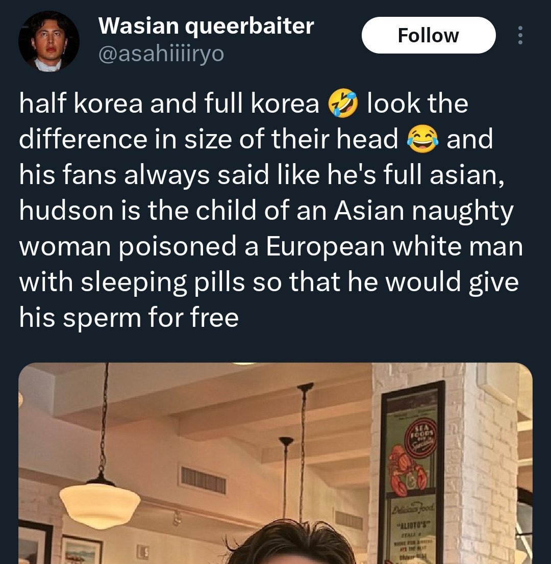 _BareyKurke's tweet photo. @Maggotsforwix @hudsnipples Bitch, you were literally following racist hate accounts.#HowDatWork https://t.co/Meqmf8eP7C