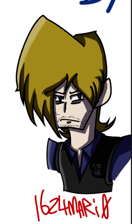 1624Mari0's tweet photo. I'm making a thing and I drew the Leon for it

#REBHFun https://t.co/Cimw47zTJ1