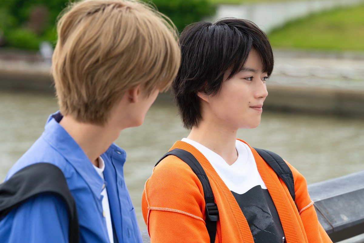 tx_doramanext's tweet photo. 🎬 𝑻𝑽𝒆𝒓にて最終話見逃し配信中🌻
〔#君は夏のなか〕

📸︴場面ショット

#ドラマ君夏 ラストシーン、
渉と千晴の場面ショットをお届け📸✨

𝑼-𝑵𝑬𝑿𝑻にて全話独占配信中🎐
👉🏻https://t.co/ohfOCkaumO

#奥智哉 #杢代和人 https://t.co/OzbhNtBFwI