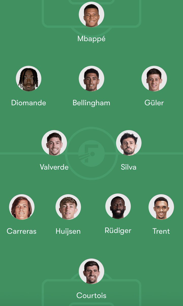 samson_bx's tweet photo. My preferred line up for tomorrow’s match https://t.co/anlneyPMVR