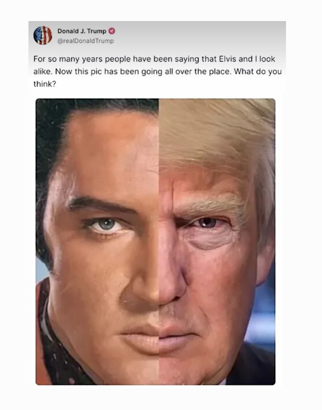 herotimeszero's tweet photo. Trump is the ONLY president in history to:

-Ban news channels from the White House because their questions make him soil himself.
-Nearly double gas prices in two years.
-Sell shoes, bibles, and crypto.
-Make $3 billion in one year as president. More than every other president combined.
-Destroy a third of the white house to build a $500 million ballroom that not a single American wants.
-Start a forever war just as a misdirection from his travels to pedophile island.
-Wear diapers the size of a septic tank.
-Waste time and resources on renaming lakes, gulfs, performing centers and anything else that his lone brain cell screams out. 
-Be obsessed not with the economy, the country, or the people, but with the vital question of whether he looks like Elvis.
-Lose the same war 8 times.
-Fall asleep in every single meeting.
-Pay a retainer to his wife so she would be seen with him and have her STILL refuse. 
-Not have the stones to concede when he loses. 
-Incite a rebellion against the American government. 
-Post joyful messages when an American dies.