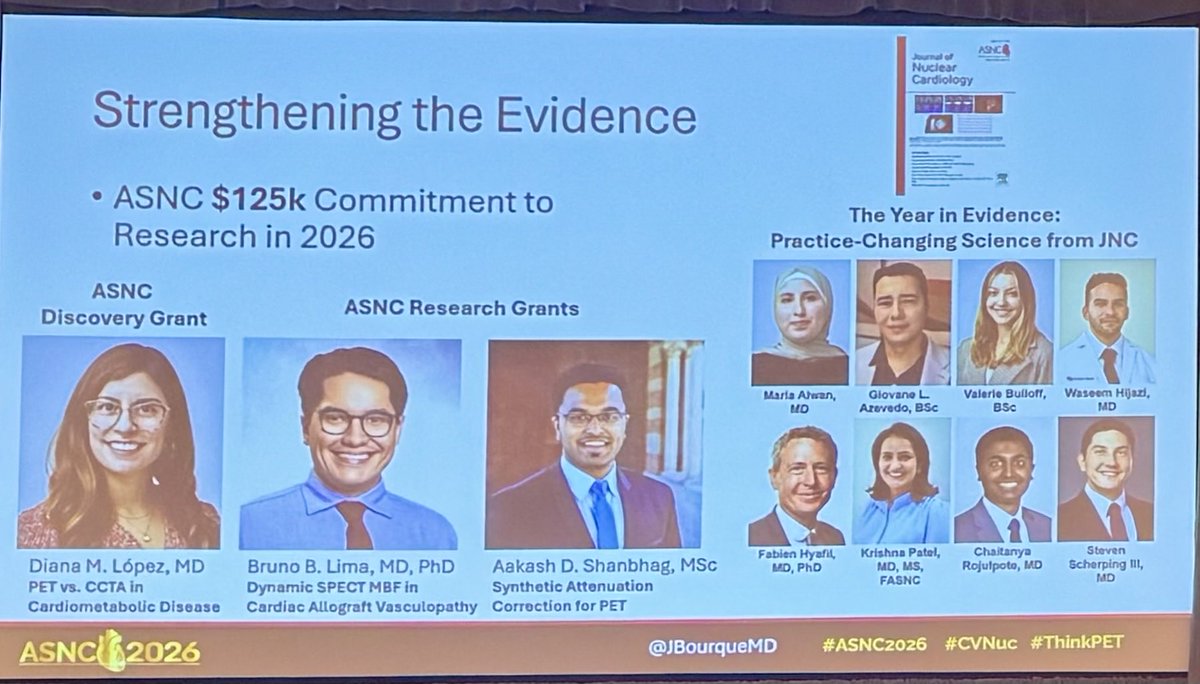 cardiac_md's tweet photo. Thank you for your leadership of @MyASNC @JBourqueMD #ASNC2026 https://t.co/xbkicLRfPF
