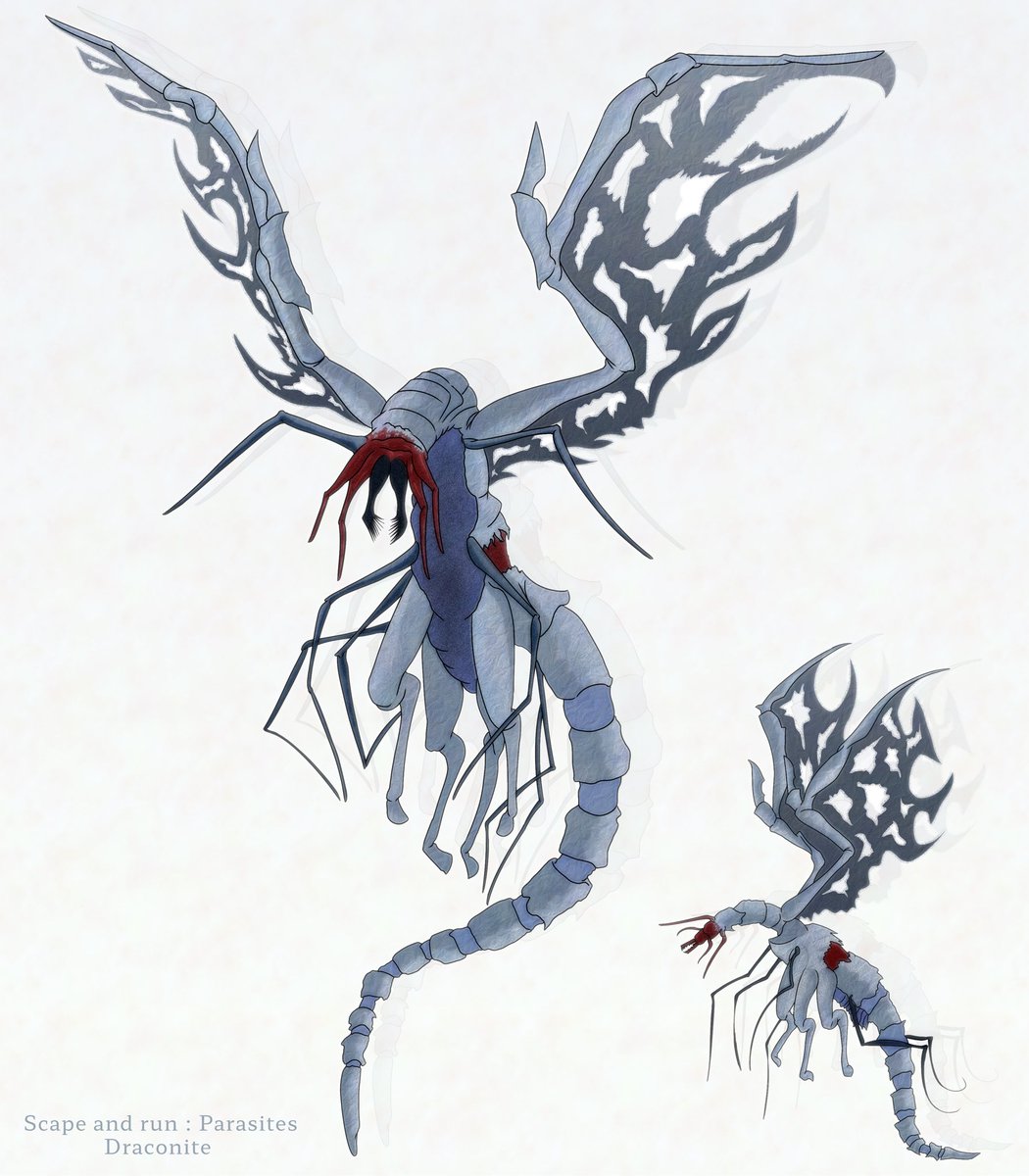 Hsd_1121's tweet photo. Scape and run : parasites - Draconite https://t.co/uHkIGuQZx6
