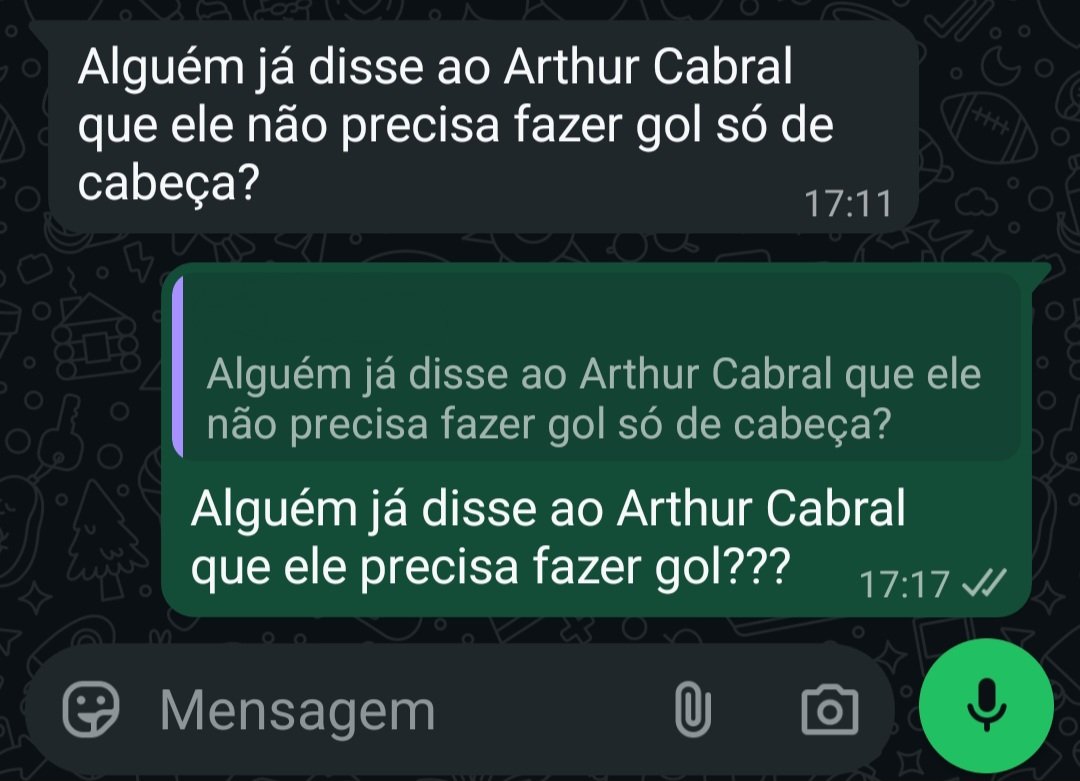 pedbraz's tweet photo. Eu te odeio Arthur Cabral https://t.co/NS4xUrXqvv