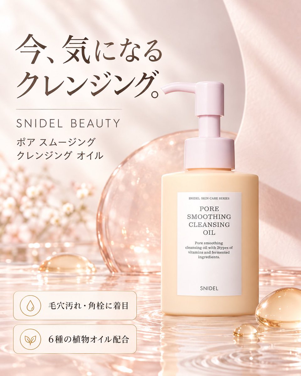 nonomuuuu_'s tweet photo. 毛穴汚れが気になる日の、クレンジング候補に。

SNIDEL BEAUTY
ポア スムージング クレンジング オイル

毛穴汚れや角栓に着目したクレンジングオイル。

アボカド油・アルガンオイル・ツバキ種子油・オリーブ果実油・ホホバ種子油・コメヌカ油の、6種の植物オイルを配合しています。

クレンジングを見直したい人の気になる一本。

#SNIDELBEAUTY #クレンジングオイル