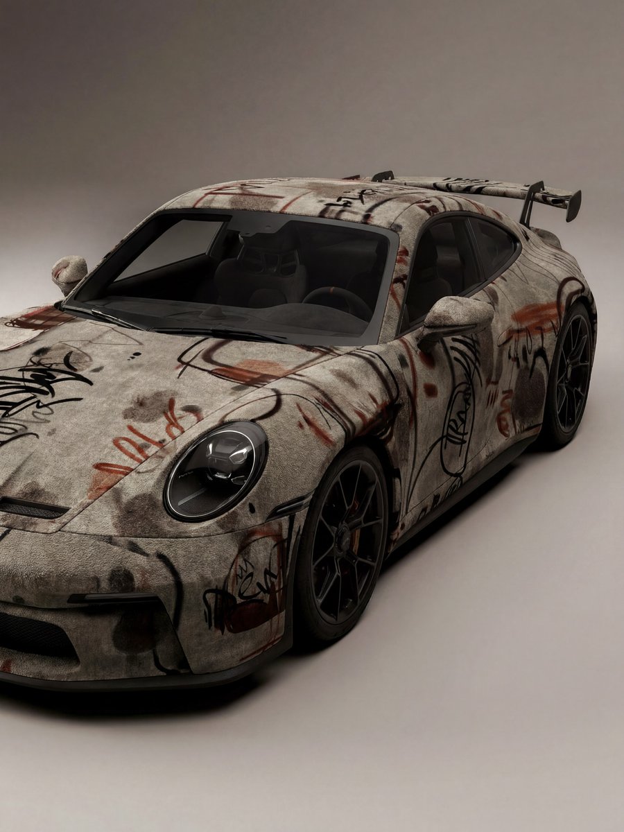 ApexDistrictX's tweet photo. Porsche 911 GT3 in TRACE fabric 
How does this pairing feel to you? https://t.co/nyPy5KAMna