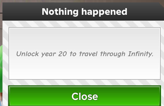 justLK2020's tweet photo. @BlushJar I cannot Annie, my progress is 2014, and I just skip all the way to 2026. But I couldnt travel back to 2006. https://t.co/x38oLAxf1t