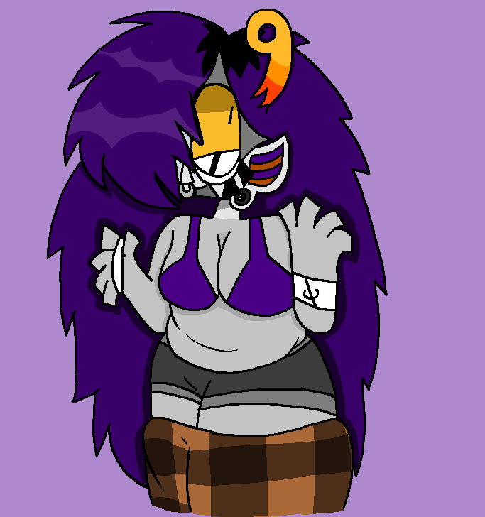 ACUPIDSTOLEPORN's tweet photo. I usually don't draw on digital that often, but I thought I should draw one of my ocs!! Her name is tristan clownington btw https://t.co/5RpngOPK8i