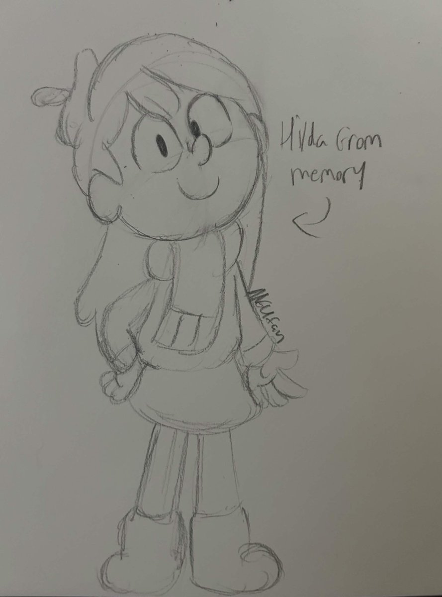 m64fan's tweet photo. Doodles #Hilda #Hildafandom #karenfrostythesnowman https://t.co/YZEwDi5GqP
