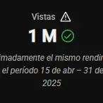 Hecden_Gt's tweet photo. Llegamos al millon de visitas en todo lo que lleva el año 🥹🥹 Gracias enserio GRACIAS y tambien perdon por dar tan poco para ustedes https://t.co/qfrQGBHbes