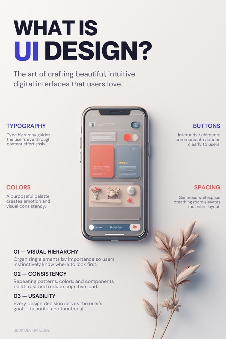 uiuxjosh's tweet photo. @ShotByKess Visual hierarchy is clear and intentional. The big bold title pulls you in first, the phone mockup acts as the visual anchor, and the supporting points radiate outward without competing for attention.
Spacing and breathing room are generous. The layout feels calm and uncluttered, https://t.co/xvjsEIIhLh