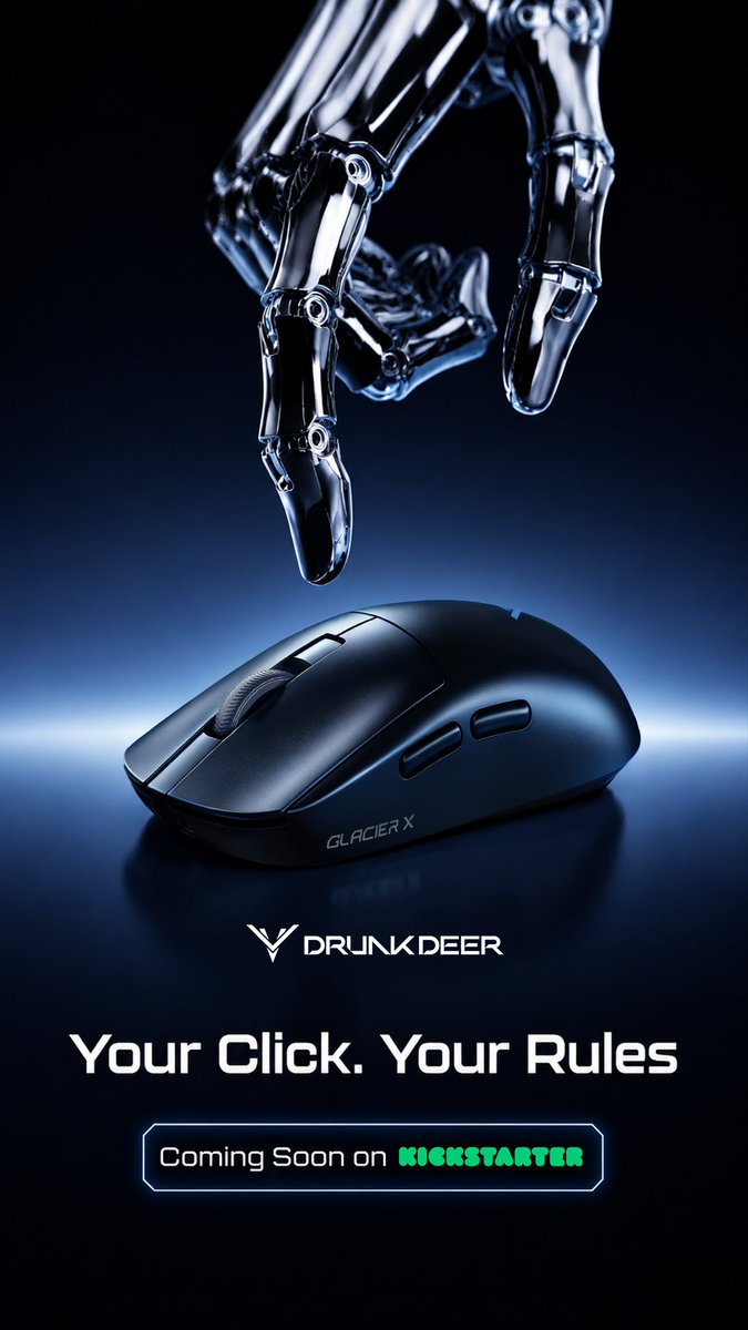 DrunkDeerKeeb's tweet photo. We are otw to the next Gen 🖱️🚀..
Can't wait to get hands-on with it!
The next giveaway event is on the 22nd. If you haven't joined the server, join here: https://t.co/ei1L7BwFc7
#drunkdeermouse #glacierx #discord #giveaway #gamingmouse #kickstarter https://t.co/3E1nM8LuO3