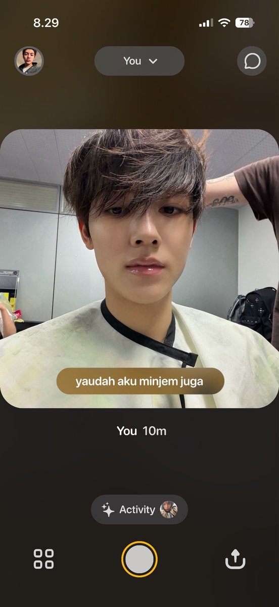 hyeonhood's tweet photo. #keonhyeon ; yang pacaran mah bebasss 🧘🏻‍♀️ https://t.co/8IW203whns