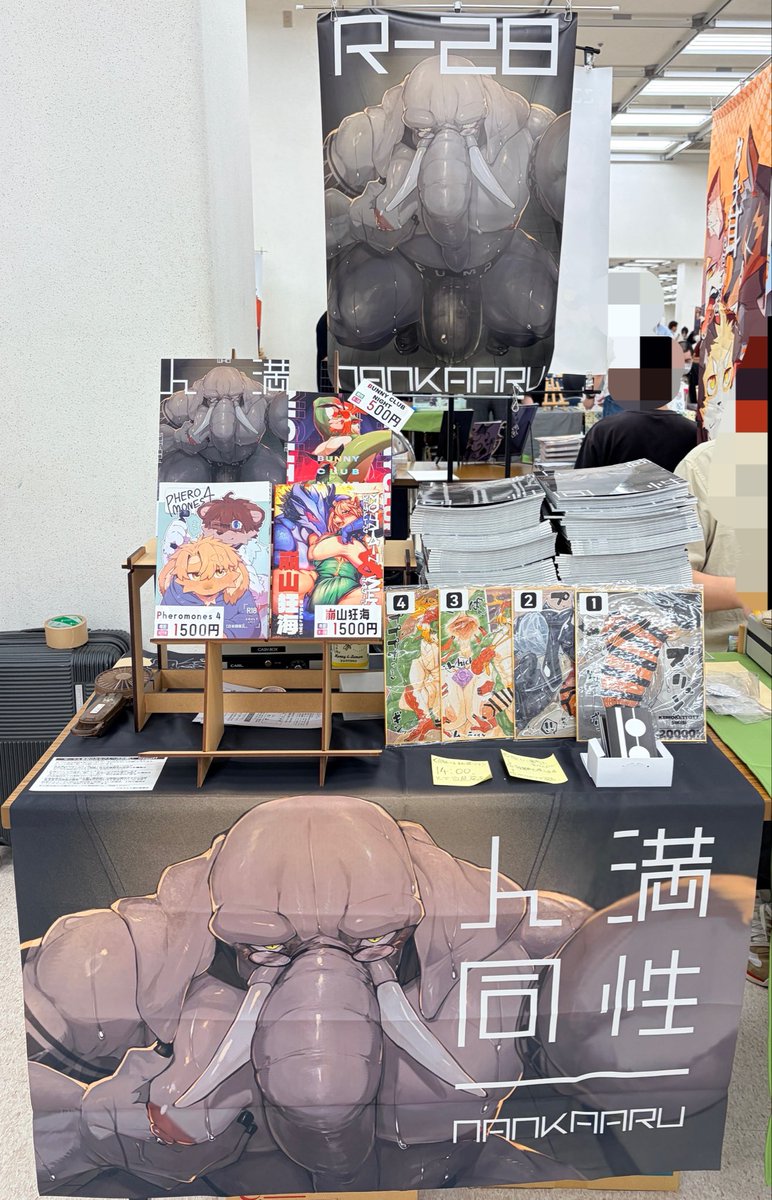 CGu0906's tweet photo. 設営完了！！ https://t.co/b0p0n5N2kO