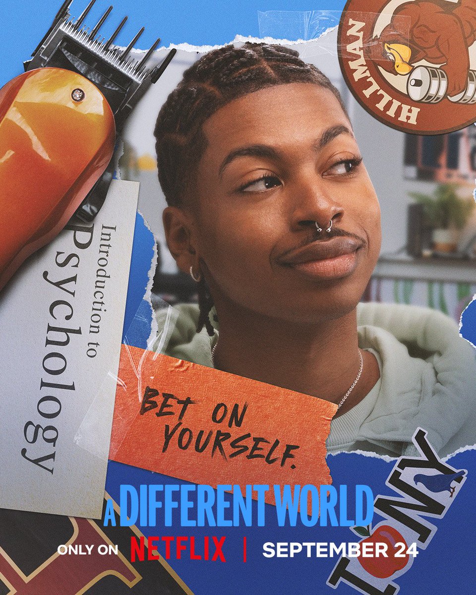 ADWDailyUpdates's tweet photo. A Different World posters. 🍎🎒🏫 be seated September 24th. https://t.co/pJtFO2HGmb