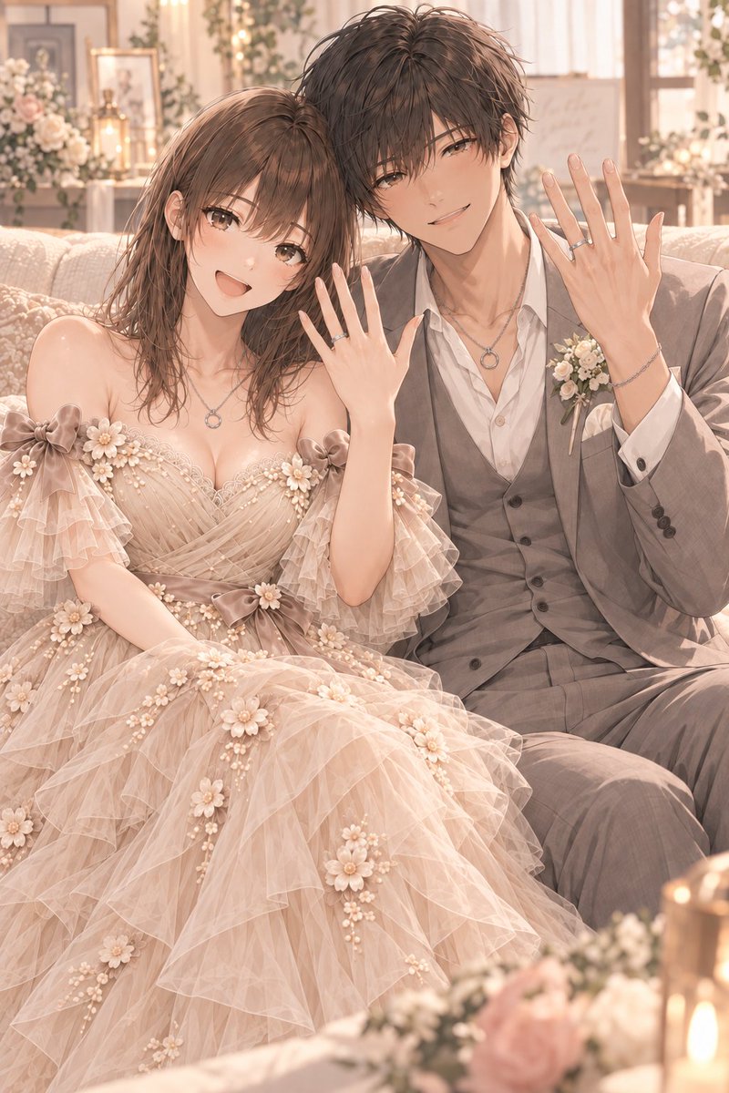 ritsu_aaya's tweet photo. 昨日は　#あやりつ婚約者卒業式　皆様お祝いしてくれてありがとうございました。
時間までに頂いた薔薇91本の花束と共に、二人だけの卒業式を過ごし、水凪家の夫婦としてのスタートを切ることが出来ました。
来てくださった皆様に、薔薇の花束をモチーフにしたバスボムをお礼にお配りします。

時間を過ぎてから届けてくださった方もありがとうございます。
自分たちのバラも含めて全部で99本。
大切な思い出の品としてお家に飾らせていただきます。
当日お返事出来なかった方には後程ゆっくりお礼に伺いますね♡
お返事がなくてブックマークついてない方いらっしゃいましたらXになんかされてるので遠慮なくお声掛け下さい！！

ほんとにほんとに、素敵な時間をありがとうございました♡